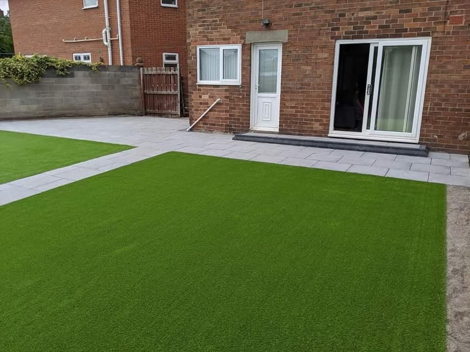 E.R.D Paving completed project 1 — driveways, patios, landscaping, fencing, and groundworks across the North East