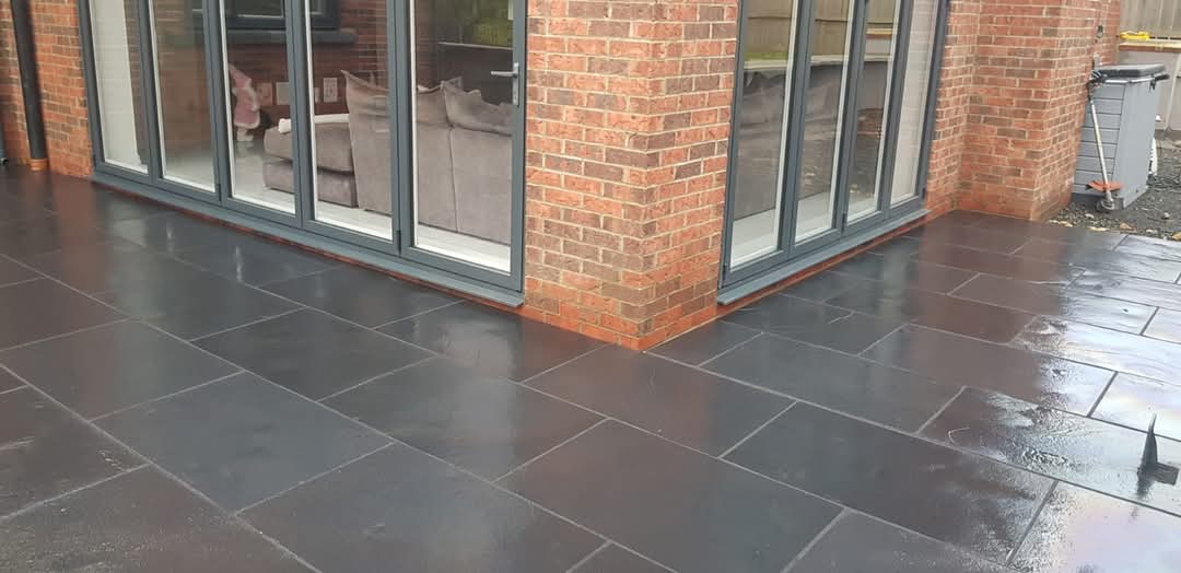 E.R.D Paving completed project 102 — driveways, patios, landscaping, fencing, and groundworks across the North East
