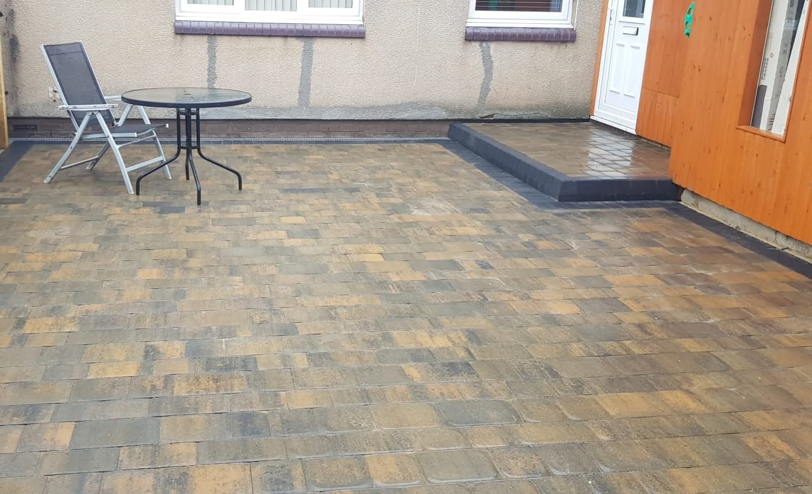 E.R.D Paving completed project 142 — driveways, patios, landscaping, fencing, and groundworks across the North East