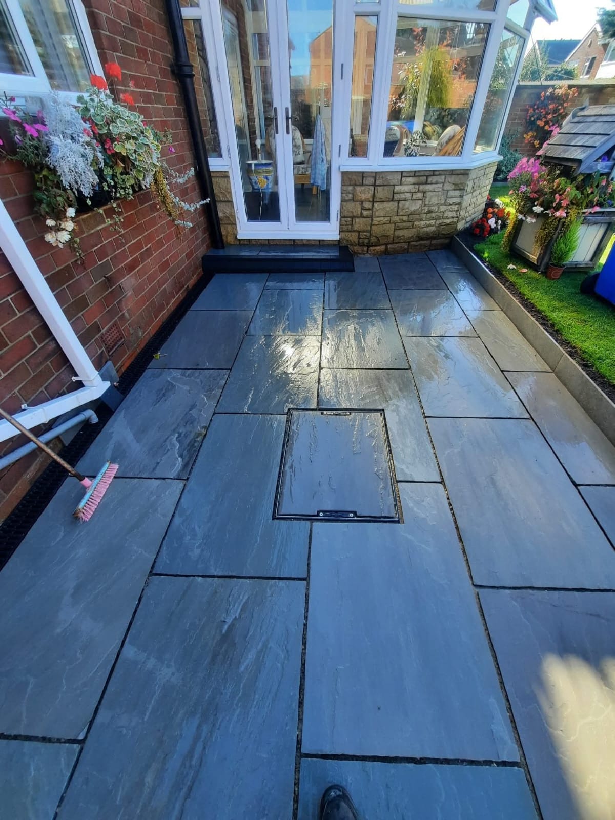 E.R.D Paving completed project 19 — driveways, patios, landscaping, fencing, and groundworks across the North East