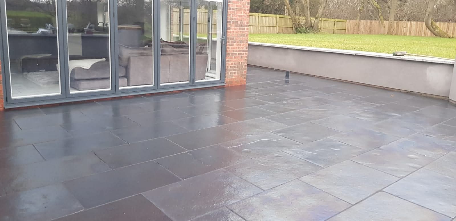 E.R.D Paving completed project 41 — driveways, patios, landscaping, fencing, and groundworks across the North East