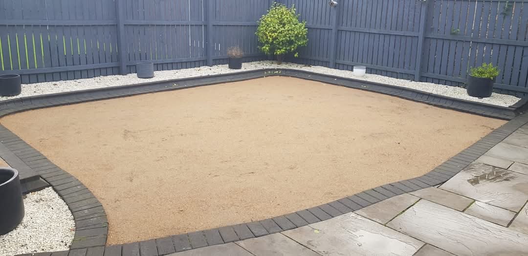 E.R.D Paving completed project 65 — driveways, patios, landscaping, fencing, and groundworks across the North East