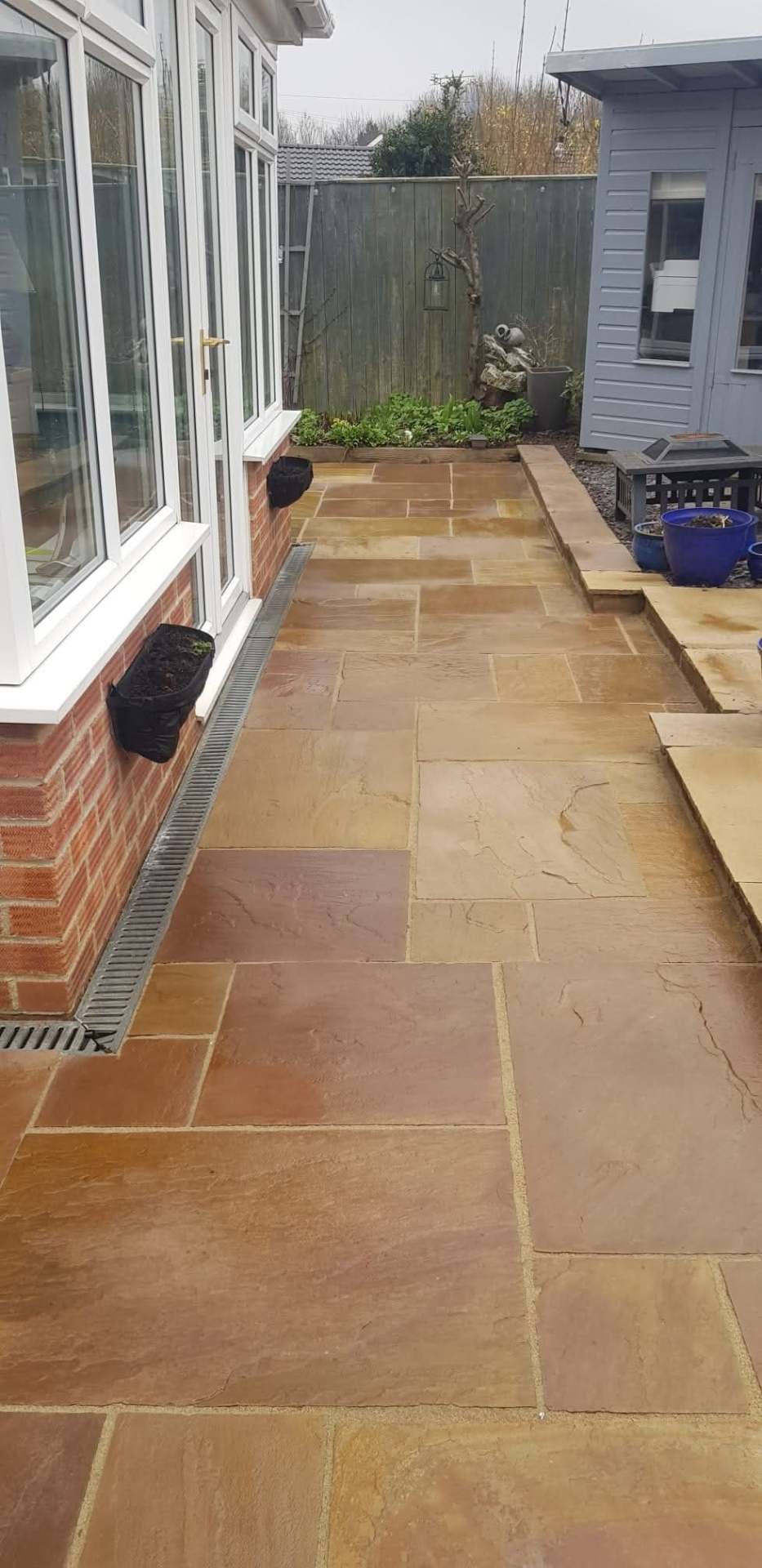 E.R.D Paving completed project 77 — driveways, patios, landscaping, fencing, and groundworks across the North East