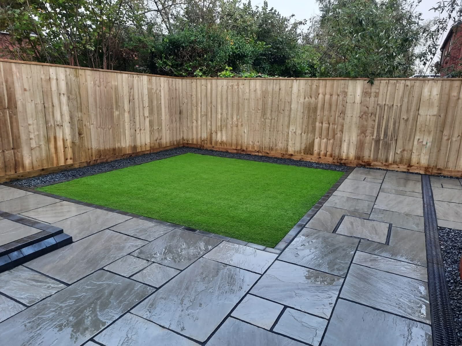 Fencing in Cramlington service by E.R.D Paving in Blyth and the North East