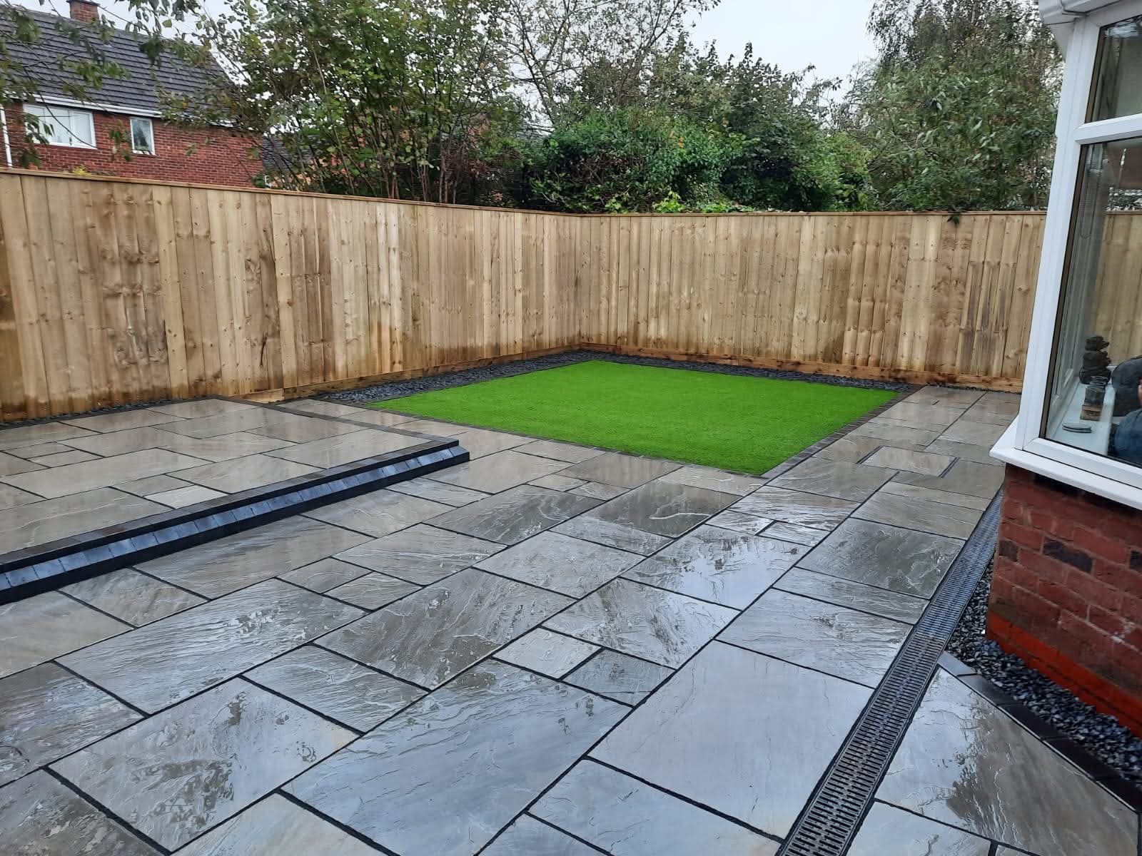 Patios in Blyth service by E.R.D Paving in Blyth and the North East
